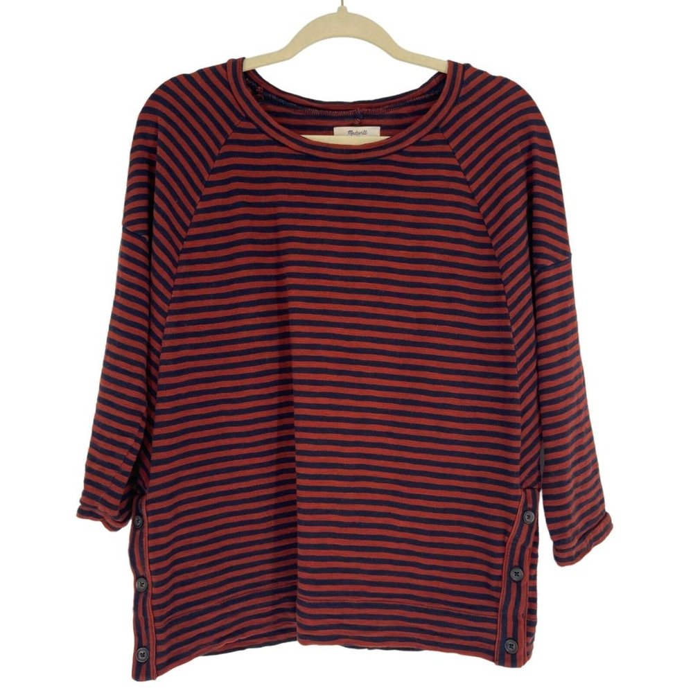 Madewell 1937 Size L Striped Top